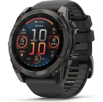 Garmin Tr&auml;ningsklocka Fenix&reg; 8 Amoled Sapphire 51 black/black