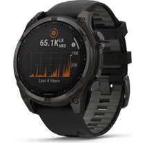 Garmin Tr&auml;ningsklocka Fenix&reg; 8 Sapphire Solar 47 black/black