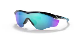 Cykelglas&ouml;gon Oakley M2 Frame XL Polished Black / Prizm Sapphire