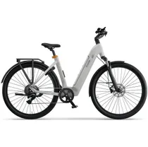 Elcykel Ecoride Tripper 4 Bakhjulsmotor L&aring;gt Insteg White