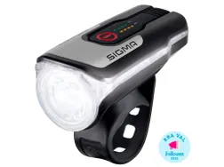Framlampa Sigma Aura 80 USB StVZO svart/silver