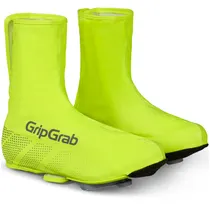 GripGrab RIDE Hi-Vis Vattent&auml;ta Landsv&auml;gsko&ouml;verdrag Yellow Hi-Vis 