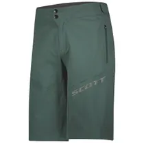 Baggy Shorts Scott Endurance With Pad Herr Gr&ouml;n
