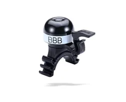 Ringklocka BBB minifit Svart/Vit