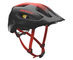 Cykelhj&auml;lm Scott Supra Plus MIPS gr&aring;/r&ouml;d