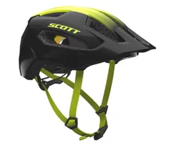 Cykelhj&auml;lm Scott Supra Plus MIPS svart/gul