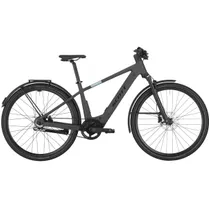 Elcykel Hybrid Scott Passage 10 Belt Midnight Grey