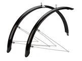 Skärmset Connect road Pre-Fitted Stays 45 mm Svart