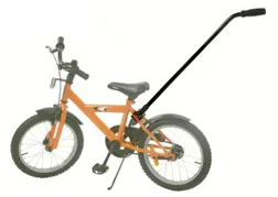 Tr&auml;ningspinne Atran Velo hj&auml;lphandtag barncykel svart