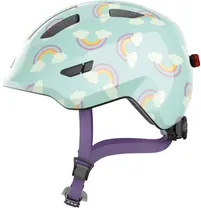 Cykelhj&auml;lm Abus Smiley 3.0 LED blue rainbow