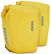 Cykelv&auml;ska Paketh&aring;llare Thule Shield Pannier Par 2x 25L gul