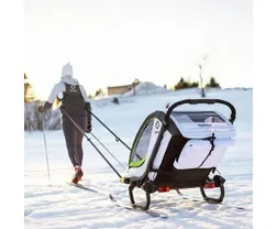 Skidkitt Hamax Breeze/Cocoon Skiing Kit  Black/Grey