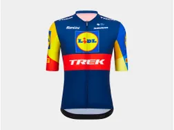 Cykeltr&ouml;ja Santini Lidl-Trek Ws Team Replica dam blue/yellow