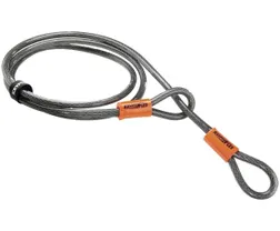 L&aring;svajer Kryptonite KryptoFlex 710 Double Loop Cable&nbsp; 10 mm x 220 cm