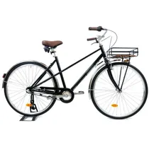 Damcykel Kronan Stilig D3 3-v&auml;xlad Svart