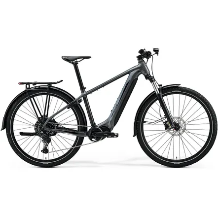 El MTB Merida eBig.Nine 400 EQ grå/svart