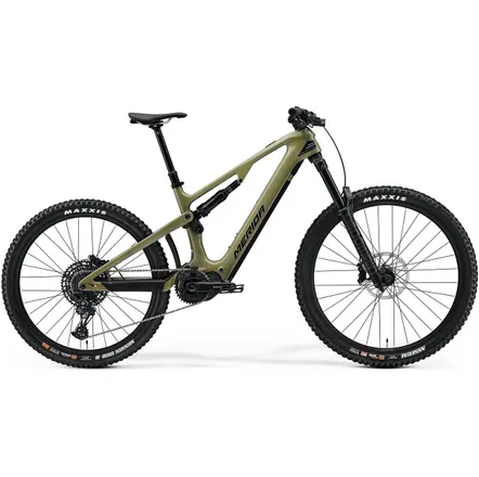 El MTB Merida eOne-Sixty 6000 grön/svart