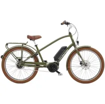 Elcykel Electra Townie Go! 5i EQ Step-Over Gr&ouml;n