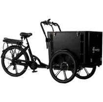 L&aring;dcykel Cargobike Flex Box Svart