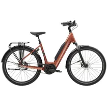 Elcykel Trek Dam District+ 4 Lowstep 800wh pennyflake
