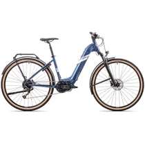 Elcykel Hybrid Rock Machine Crossride e400 Touring Bl&aring;/Silver