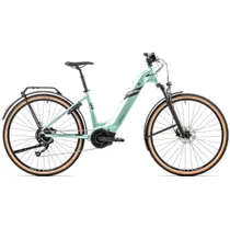 Elcykel Hybrid Rock Machine Crossride E400 B Touring Gr&ouml;n
