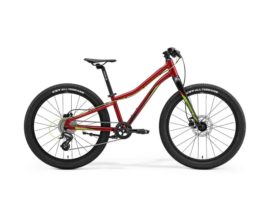 Barncykel Merida MATTS J.24+ röd/grön 24