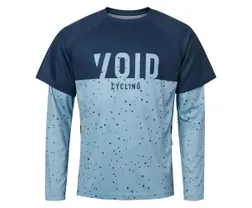 Cykeltr&ouml;ja Void MTB Rock LS Jersey Men Blue