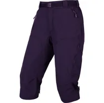 Cykeshorts Endura Dam Hummvee &frac34; Short with Liner Bramble