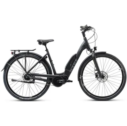 Elcykel Dam Made Linum Svart