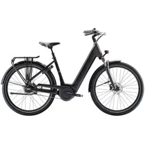 Elcykel Hybrid Trek District+ 4 Coaster Lowstep 545Wh Trek Black Satin