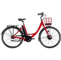 Elcykel Ecoride Ambassador 3 Framhjulsmotor Fotbroms Red
