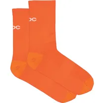 Cykelstrumpor POC Cadence Road Socks Zink Orange