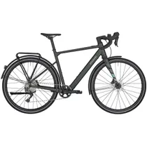 Elcykel hybrid Bergamont E-Sweep Adventure Matt Olive Black