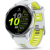 Tr&auml;ningsklocka Garmin Forerunner 970 Whitestone/Amp Yellow