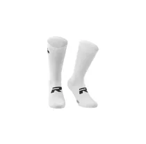 Cykelstrumpor Assos R Socks S11 - Twin Pack White Series 