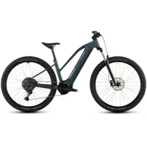 El MTB Cube Reaction Hybrid ONE 600 MS PL CX Royalgreen/Prism