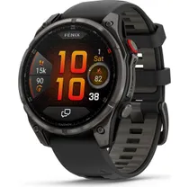 Tr&auml;ningsklocka Garmin fenix 8 Pro 47mm AMOLED Carbon Gray