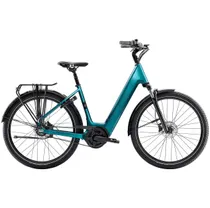 Elcykel Trek District+ 3 Lowstep Belt 800Wh Dark Aquatic