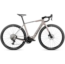 Gravel Elcykel Orbea Denna M30 420Wh Nickel Matt/Carbon Raw Gloss