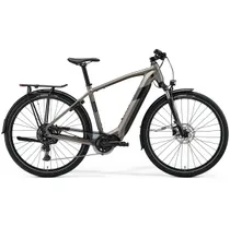 Hybridcykel el Merida eSpresso 400 EQ Silk Warm Slate Grey/Black