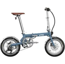 Hopf&auml;llbar Elcykel UTO Og16 Blue Satin