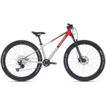 Barncykel Superior TEAM 27.7 Gloss Brushed Alu/Red