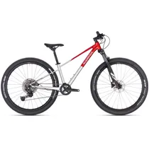 Barncykel Superior TEAM 27.3 Gloss Brushed Alu/Red