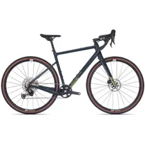 Gravel bike Rock Machine Lukk Cr 30 Matte Deep Ocean Blue