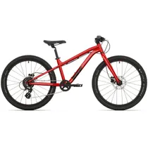 Barncykel Rock Machine Riff Tr 24 Gloss Fire Red