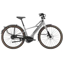 Elcykel Hybrid Cannondale FlyingV 1 Silver