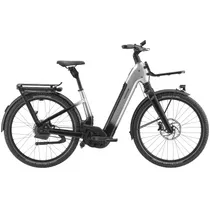 Elcykel Hybrid Cannondale Tesoro Automatiq Low HS Silver