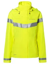 Cykeljacka Vaude Women's Luminum Rain Jacket Neon Yellow