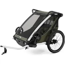 Cykelvagn Thule Chariot Lite Double Vintage Green